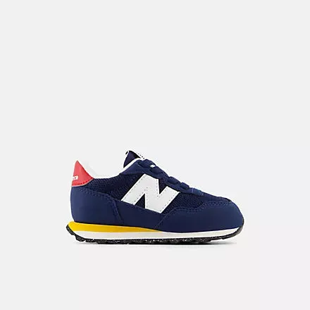 237 Bungee Lace Sneaker (Navy + Varsity Gold)