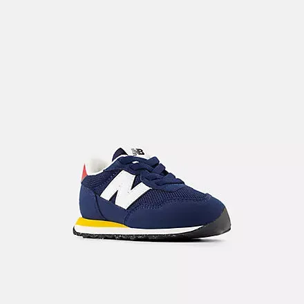 237 Bungee Lace Sneaker (Navy + Varsity Gold)