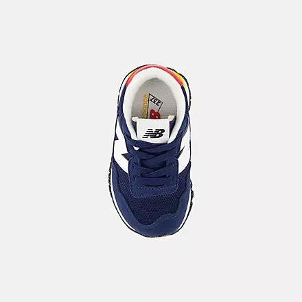 237 Bungee Lace Sneaker (Navy + Varsity Gold)