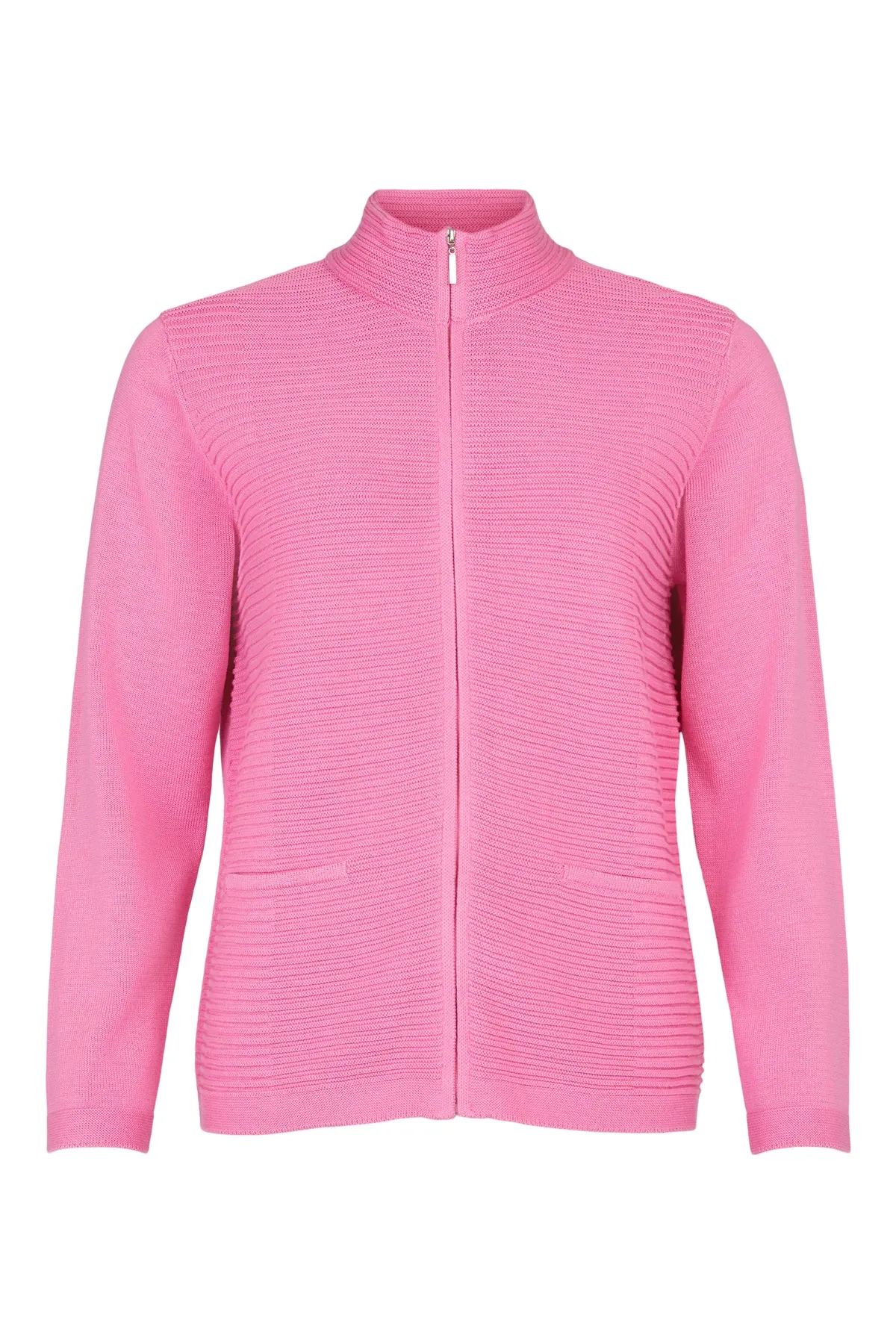 6501- Pink Zip Cardigan - Sunday