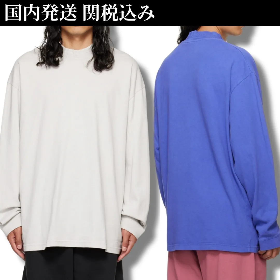 Acne Studios  |Crew Neck Street Style Long Sleeves Plain Cotton