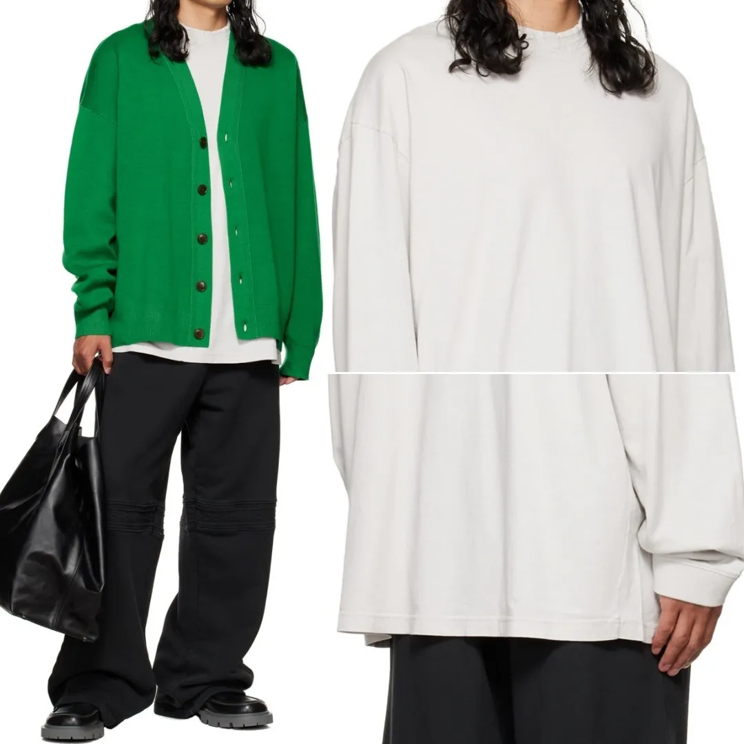 Acne Studios  |Crew Neck Street Style Long Sleeves Plain Cotton