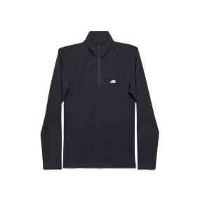      Activewear Fitted Zip-up Jacket in Black 