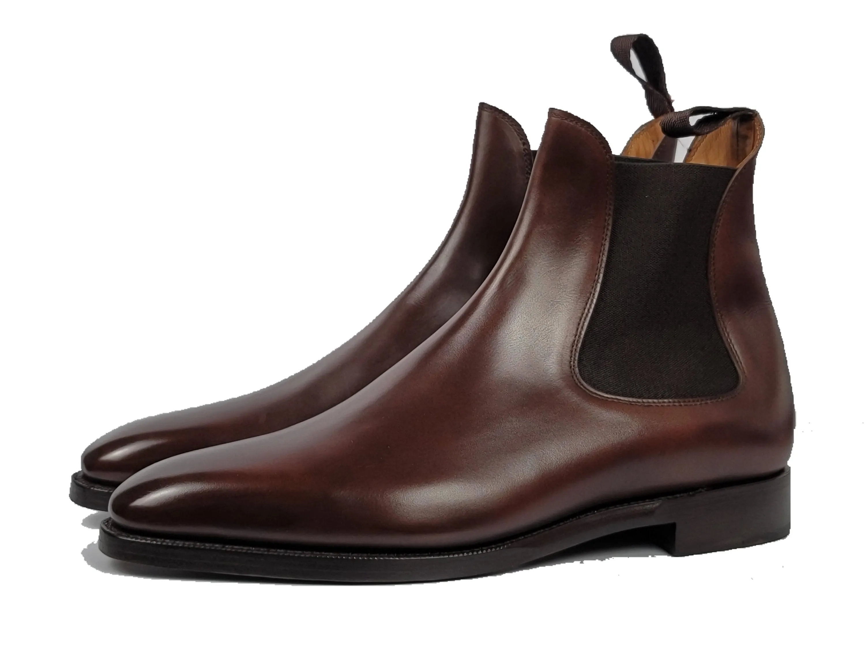 Alki - MTO - Chocolate Calf - LPB Last - Double Leather Sole