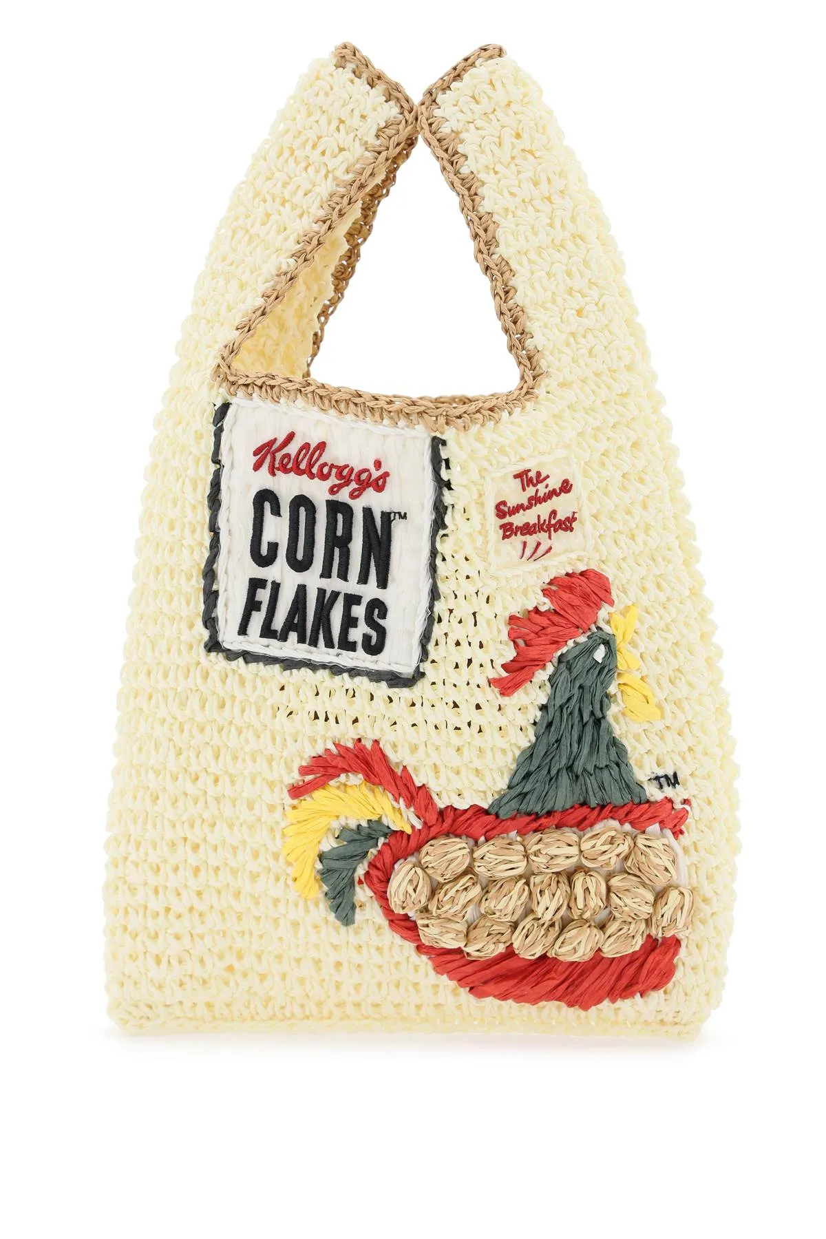 Anya Hindmarch    Anya Hindmarch Corn Flakes Mini Tote Bag