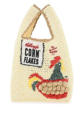 Anya Hindmarch    Anya Hindmarch Corn Flakes Mini Tote Bag