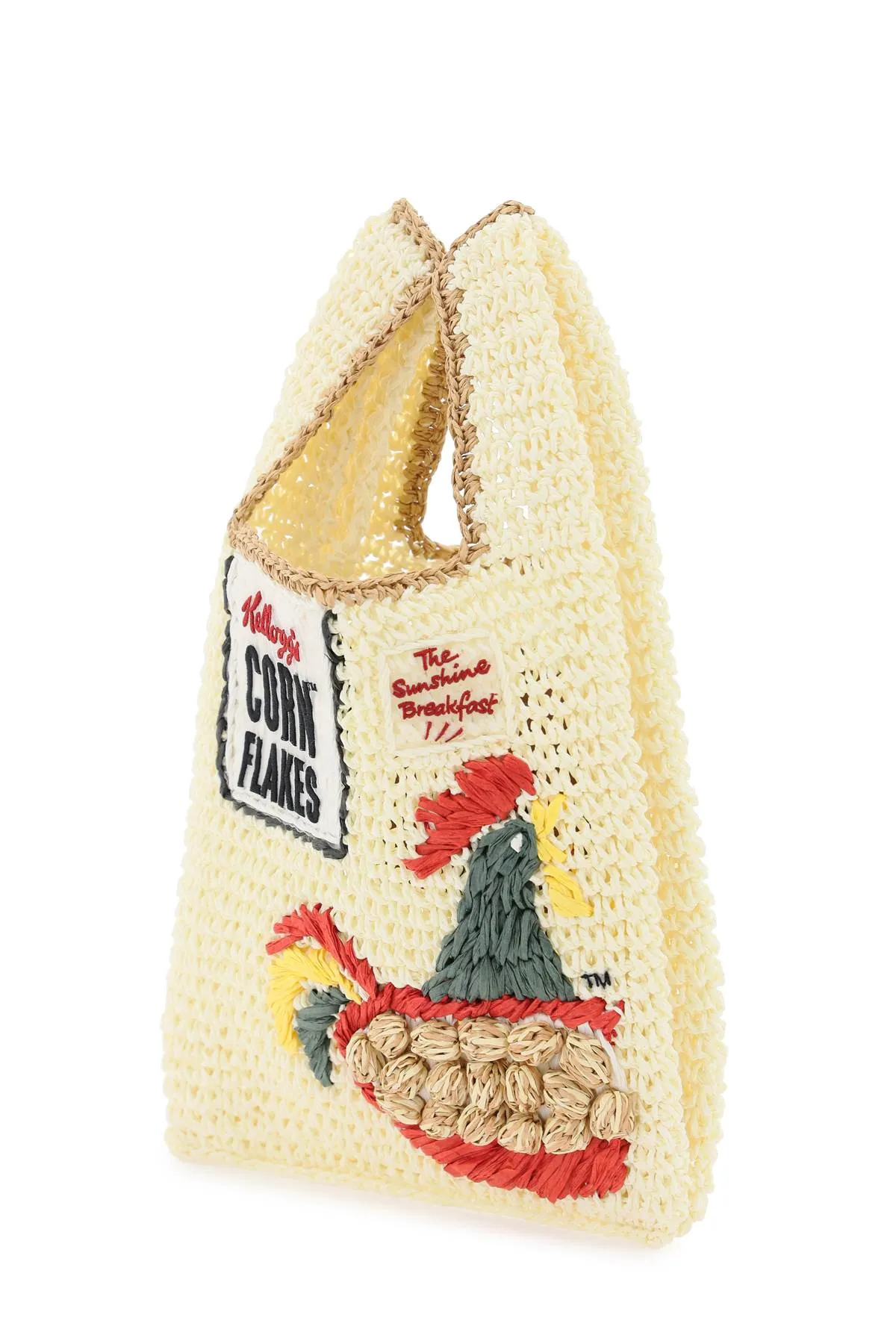 Anya Hindmarch    Anya Hindmarch Corn Flakes Mini Tote Bag