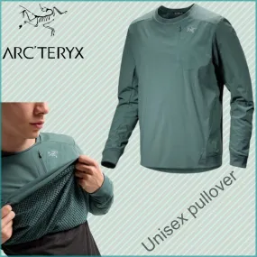 ARC'TERYX  |Pullovers Unisex Nylon Street Style Long Sleeves Logo