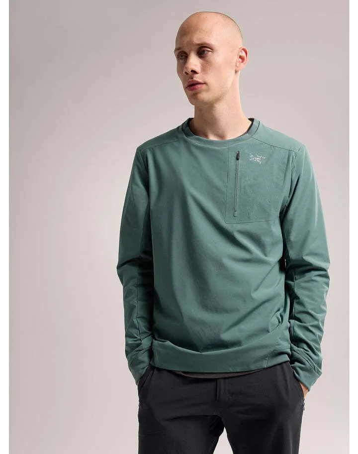 ARC'TERYX  |Pullovers Unisex Nylon Street Style Long Sleeves Logo