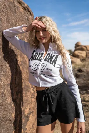 Arizona Graphic Zip-Up Sweatshirt