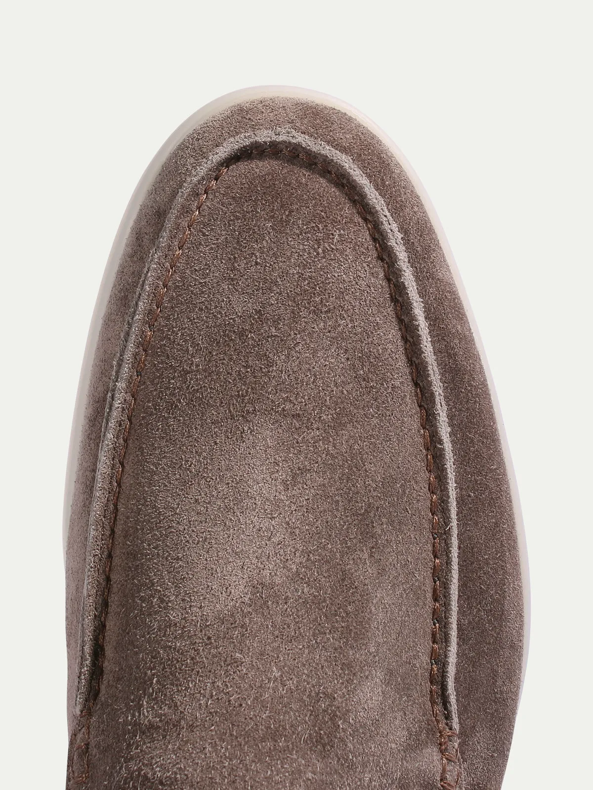 Ash Grey City Loafer with Shearling