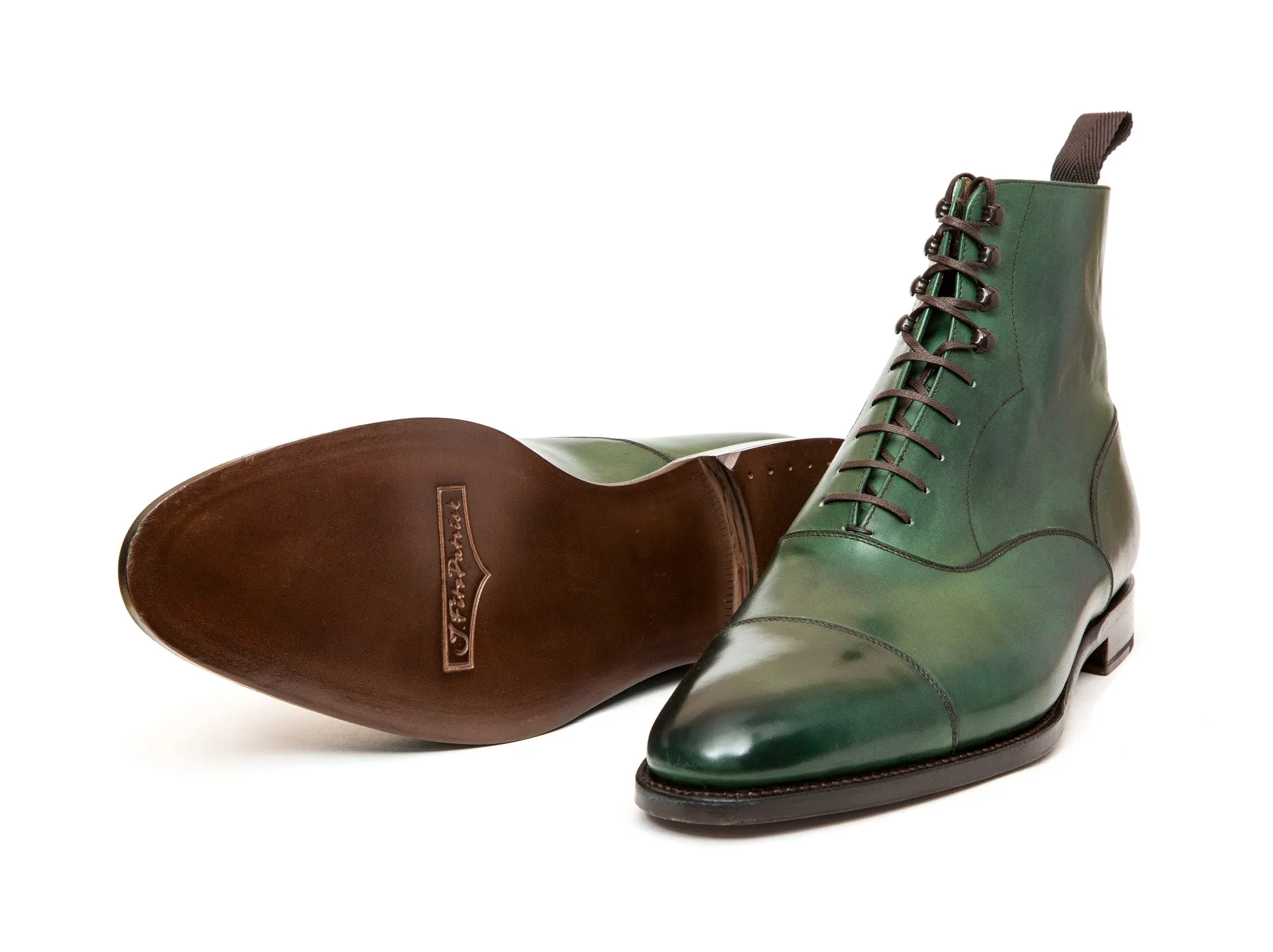 Ashworth - MTO - Forest Green Calf - TMG Last - Single Leather Sole