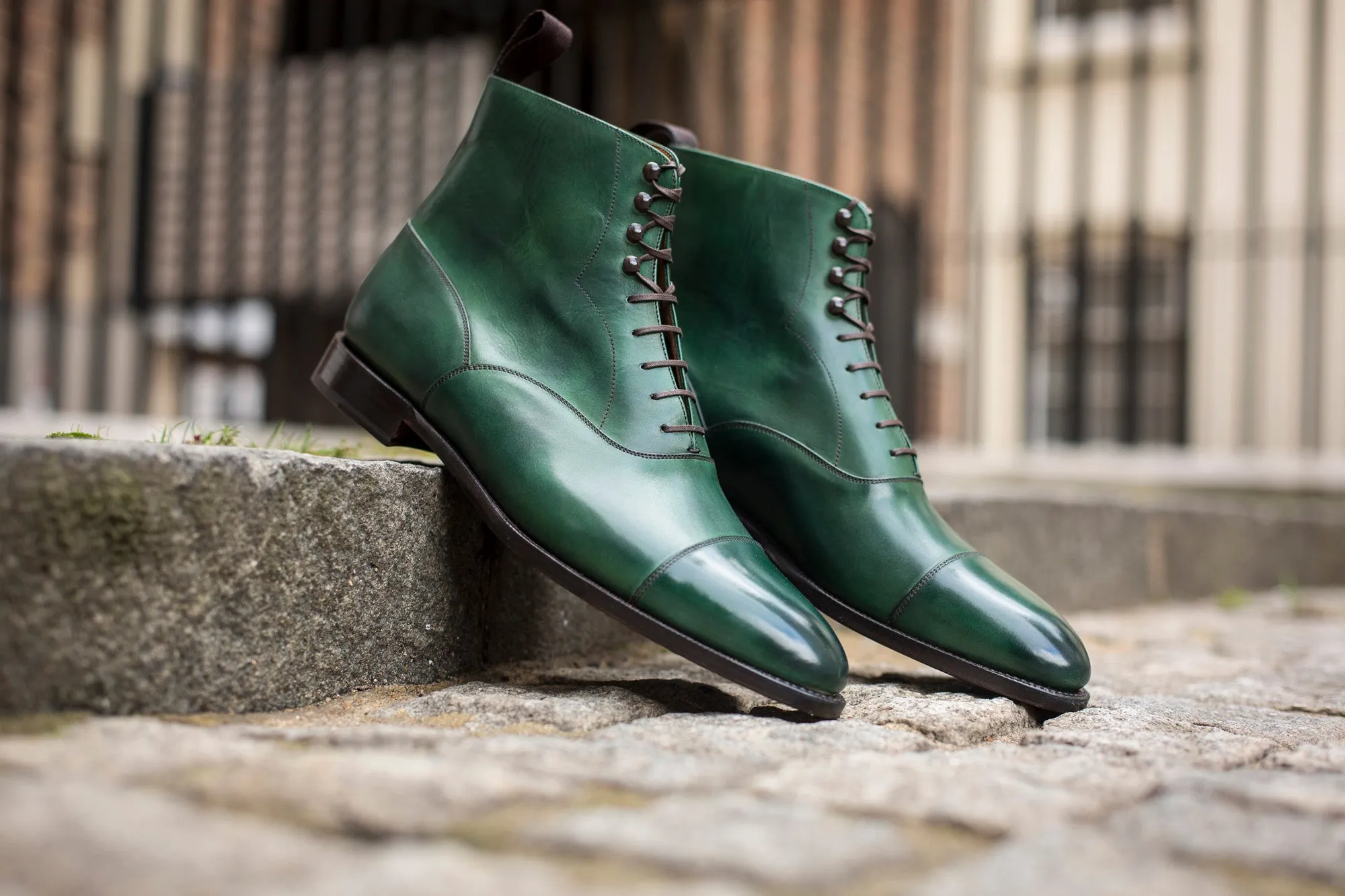 Ashworth - MTO - Forest Green Calf - TMG Last - Single Leather Sole