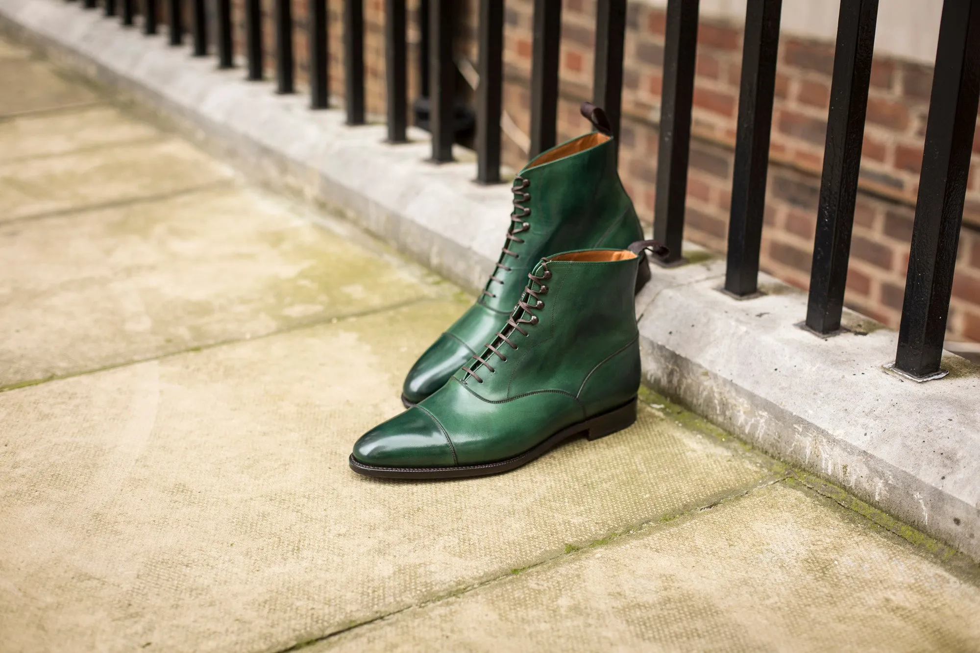 Ashworth - MTO - Forest Green Calf - TMG Last - Single Leather Sole