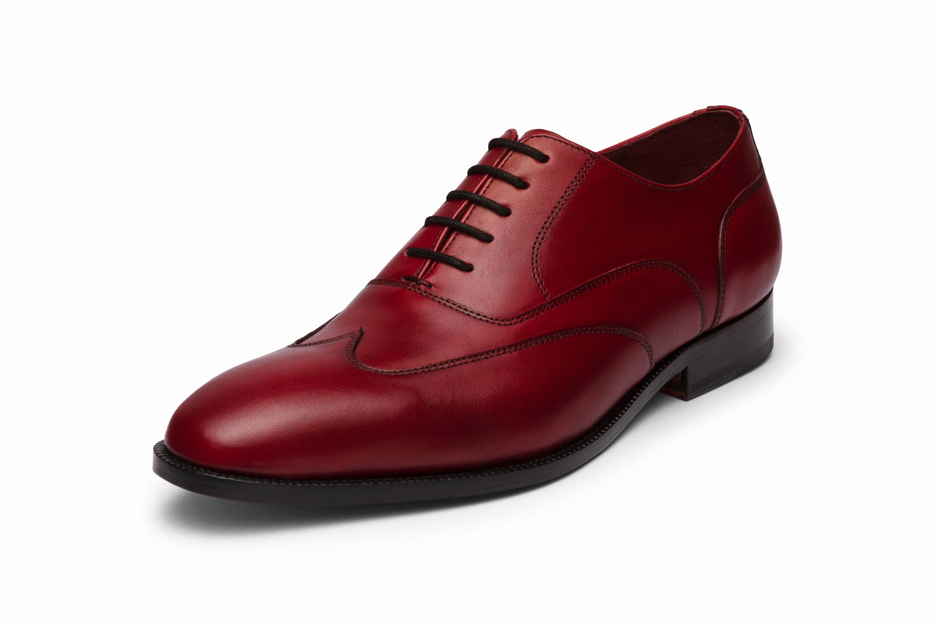 Austerity Brogue Oxford - Dark Oxblood