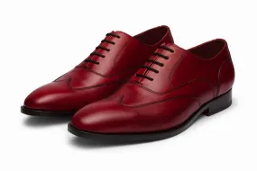 Austerity Brogue Oxford - Dark Oxblood