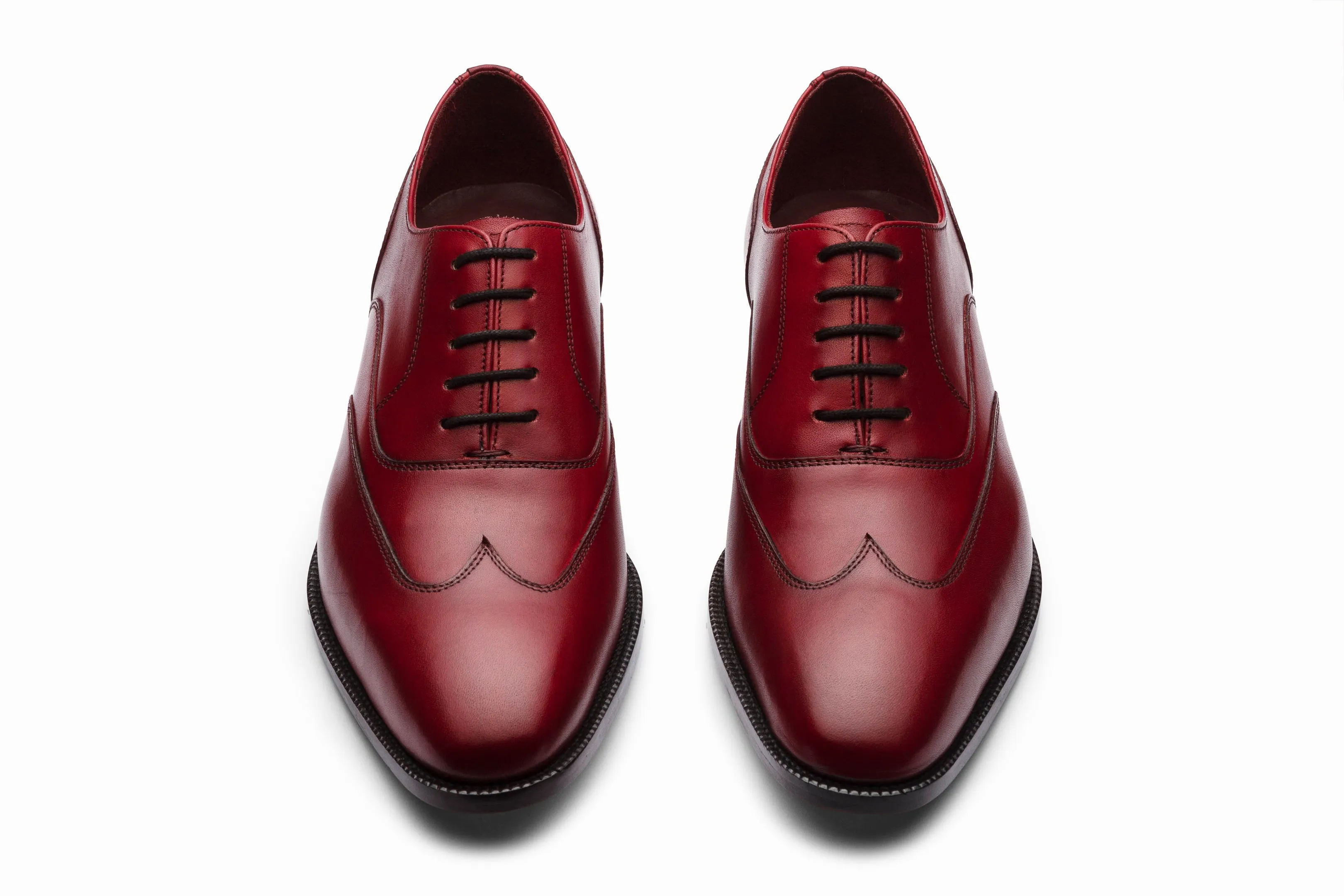 Austerity Brogue Oxford - Dark Oxblood