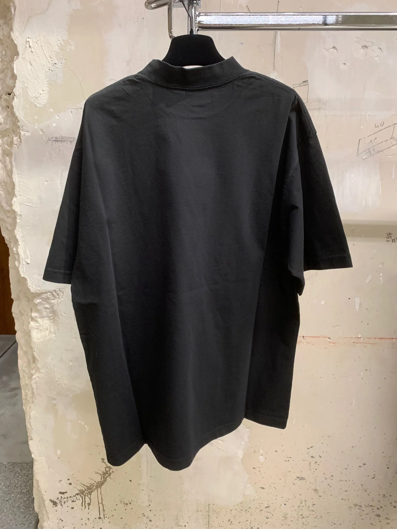 BALENCIAGA  |Crew Neck Pullovers Unisex Street Style Collaboration Plain