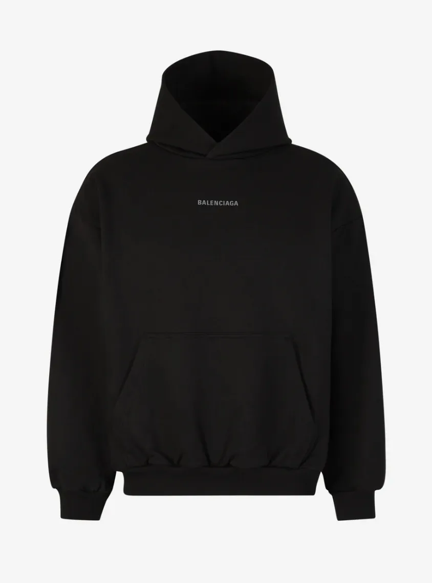 BALENCIAGA  |Pullovers Street Style Long Sleeves Plain Cotton Logo Luxury