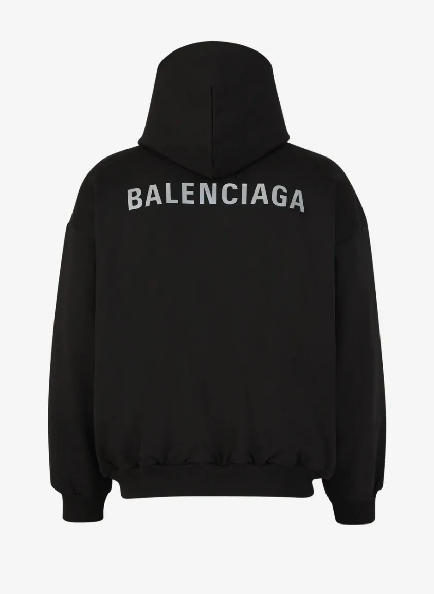 BALENCIAGA  |Pullovers Street Style Long Sleeves Plain Cotton Logo Luxury