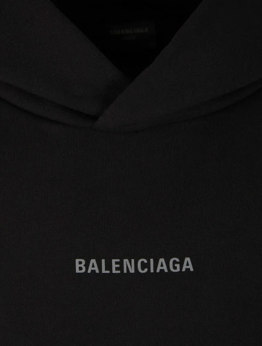 BALENCIAGA  |Pullovers Street Style Long Sleeves Plain Cotton Logo Luxury