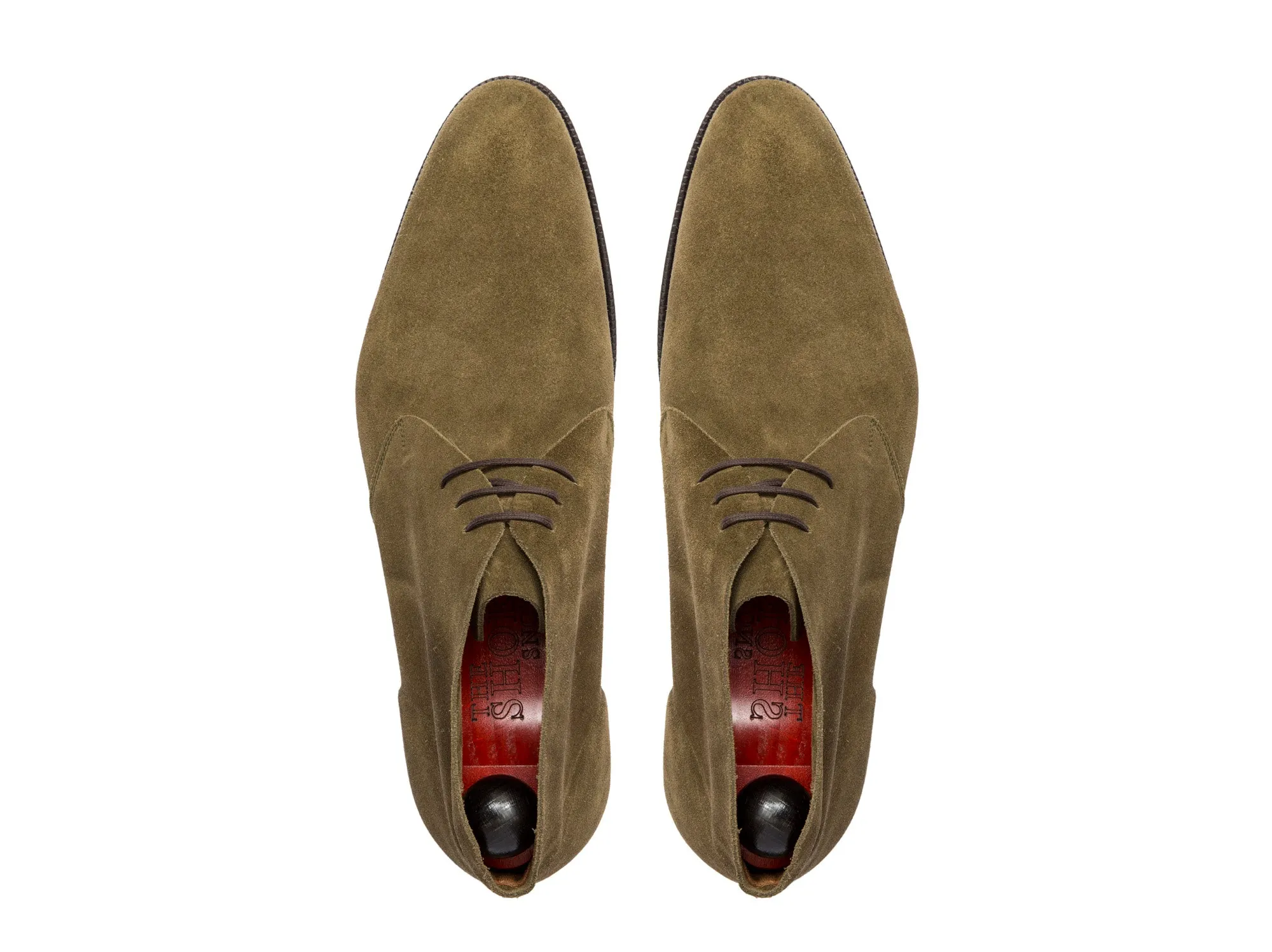 Ballard - MTO - Olive Suede - NGT Last - Single Leather Sole