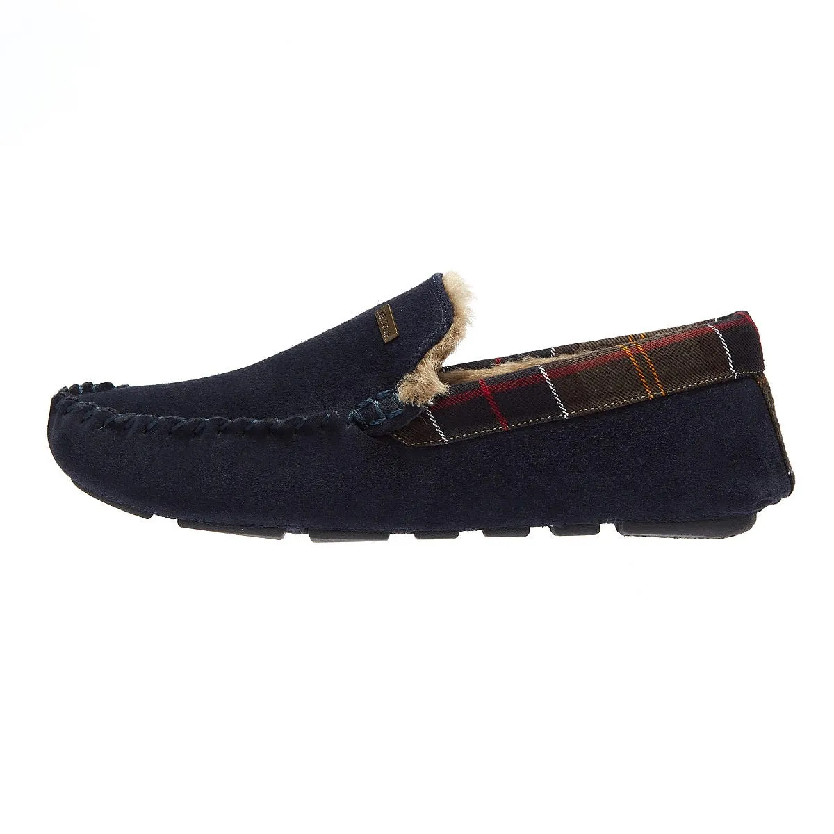 Barbour Men's Monty Slippers in Navy