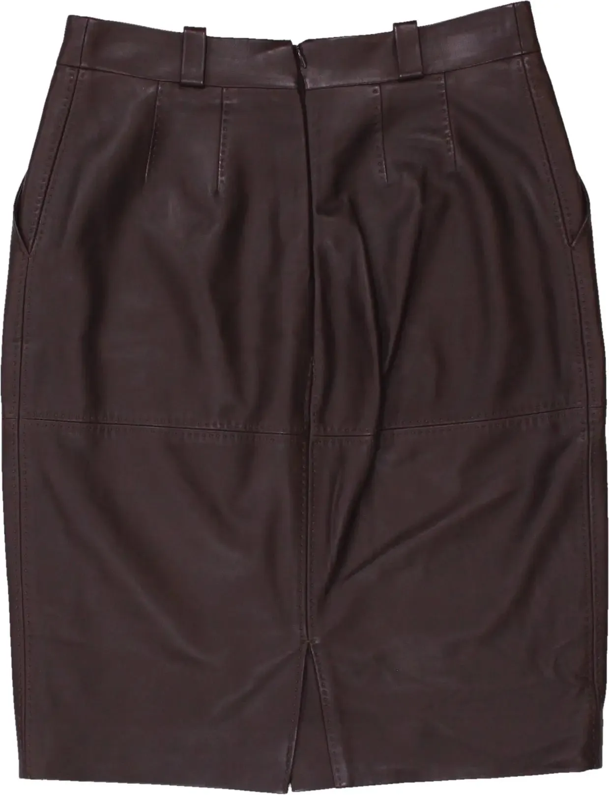 Beautiful Leather Skirt by Loro Piana | ThriftTale