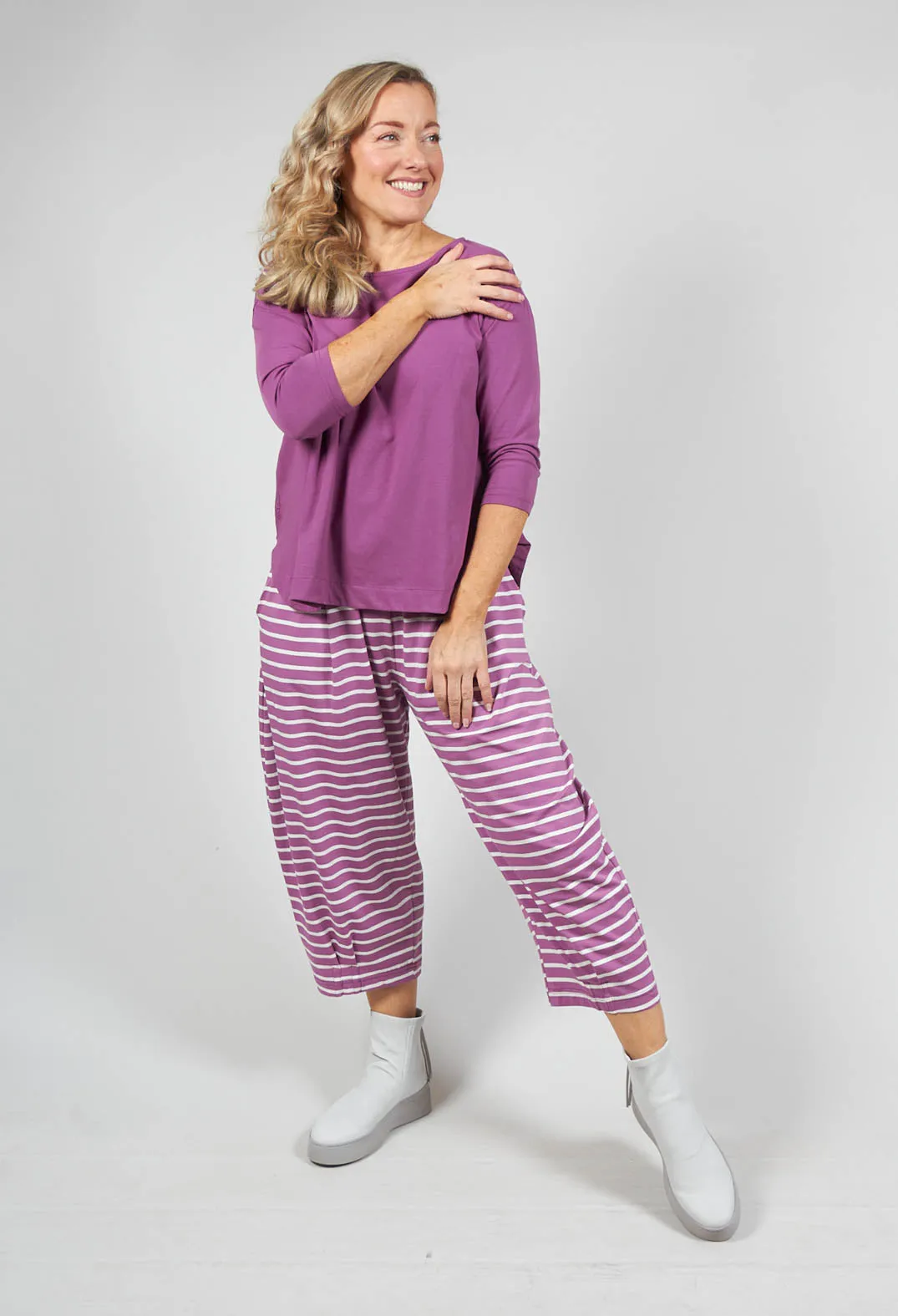 Bianco Jr Trousers in Rapa Stripe