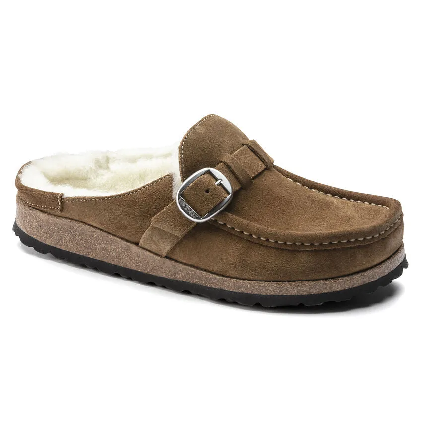 BIRKENSTOCK BUCKLEY SUEDE W/ SHEARLING