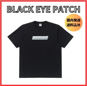 BlackEyePatch  |Pullovers Unisex Street Style Cotton Short Sleeves Logo