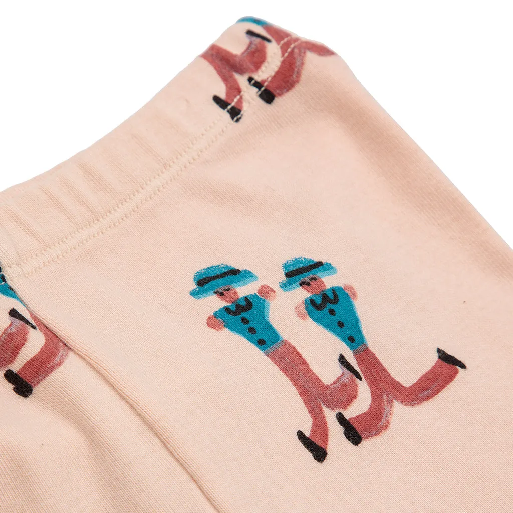 Bobo Choses Baby Dancing Giants All Over Leggings Light Pink