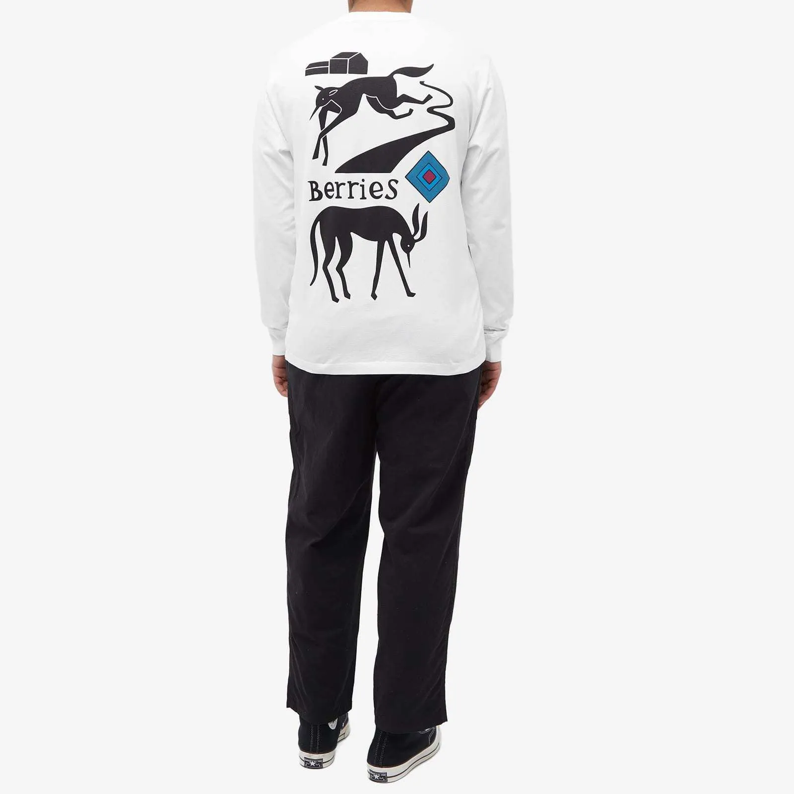 by Parra  |Crew Neck Street Style Long Sleeves Other Animal Patterns