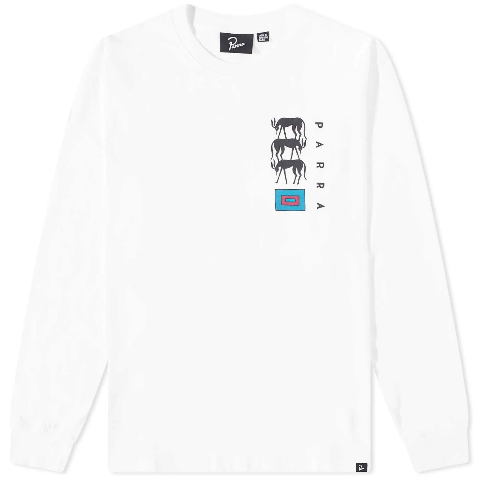 by Parra  |Crew Neck Street Style Long Sleeves Other Animal Patterns