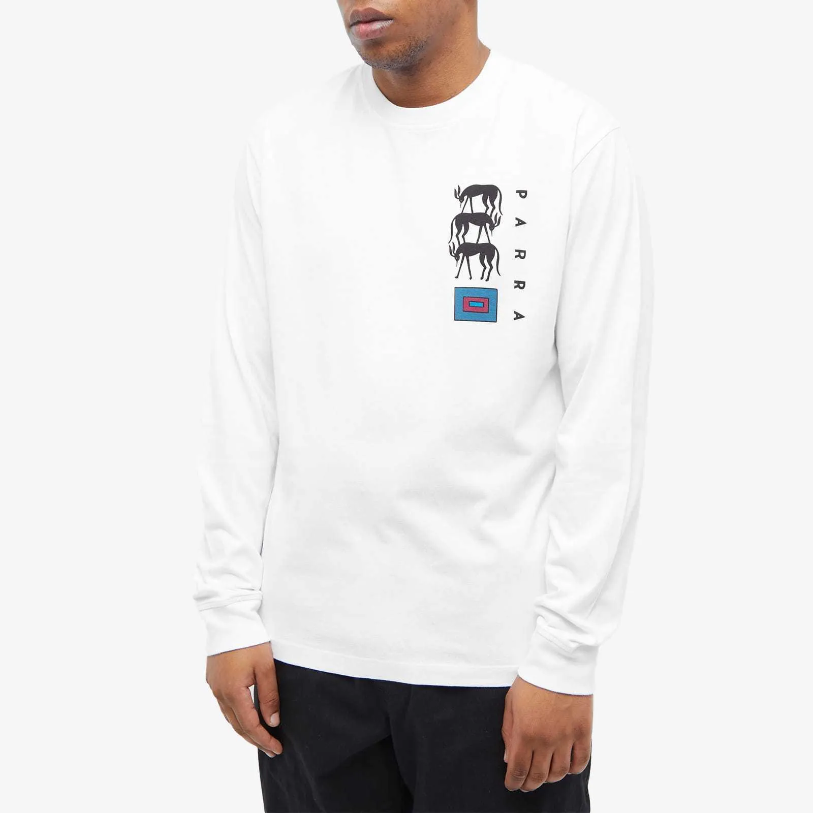 by Parra  |Crew Neck Street Style Long Sleeves Other Animal Patterns