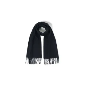 Cashmere Solid Scarf - Navy