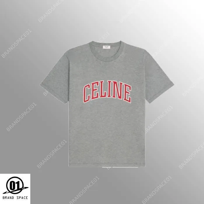 CELINE  |Crew Neck Pullovers Unisex Street Style Plain Cotton