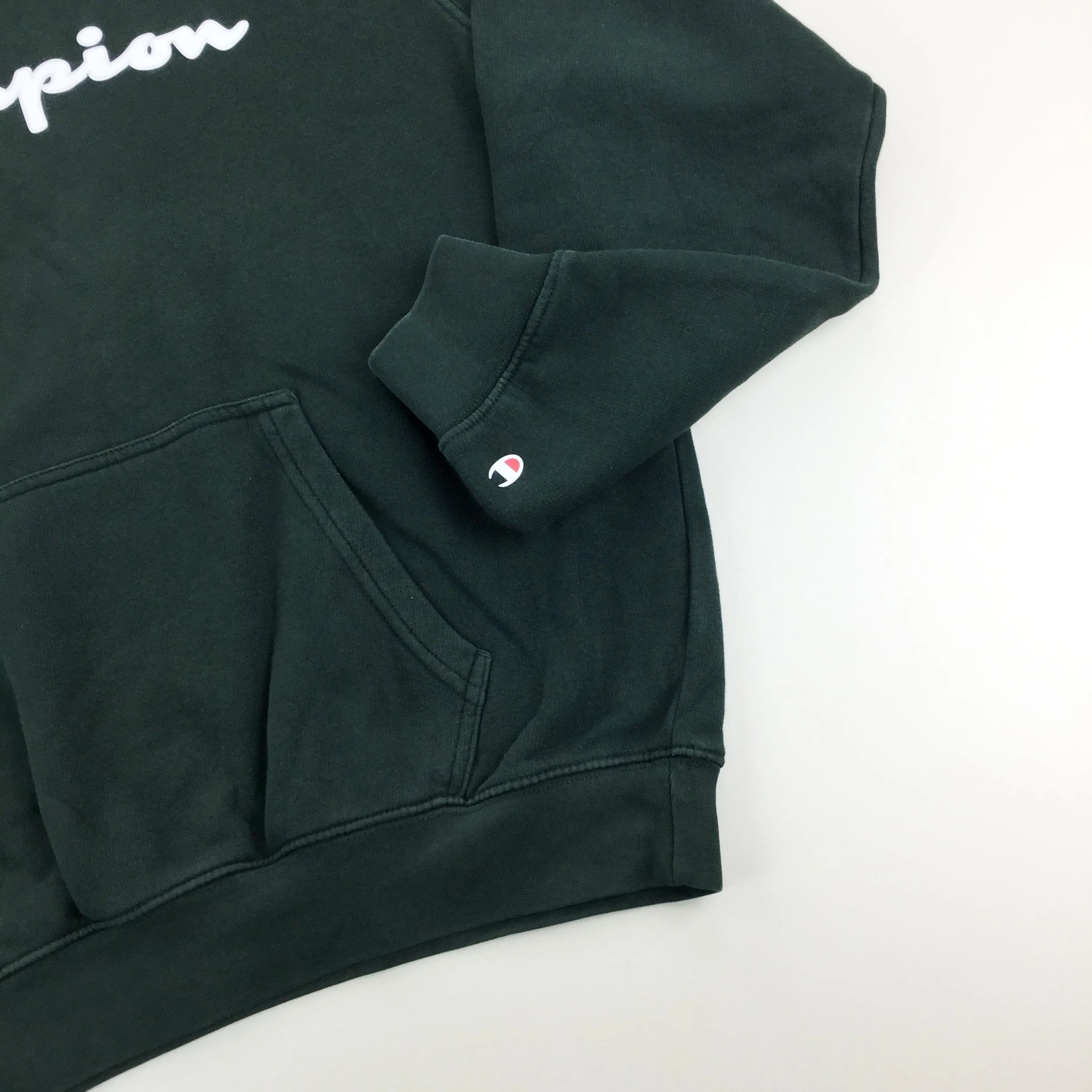 Champion Spellout Hoodie - Large