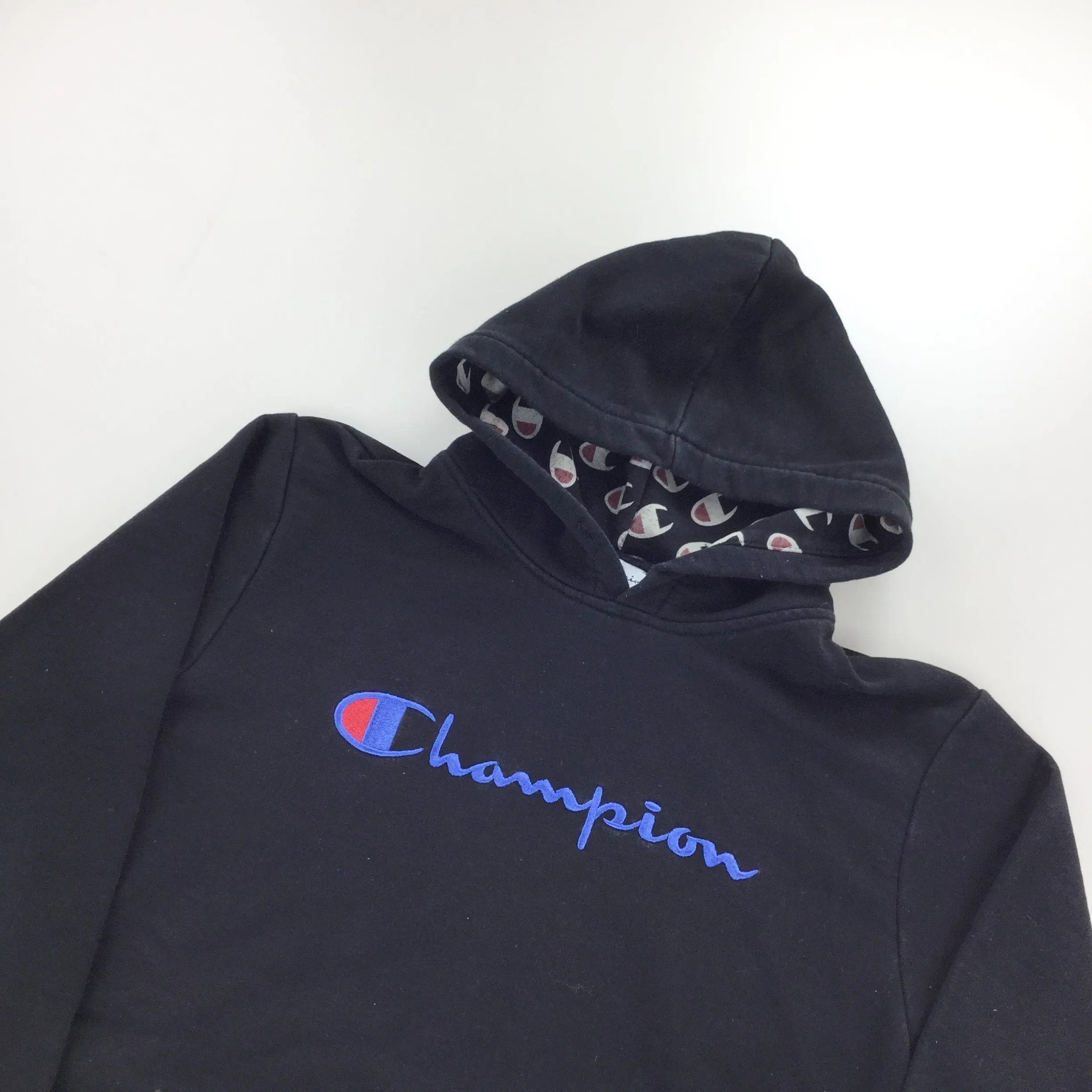 Champion Spellout Hoodie - Medium