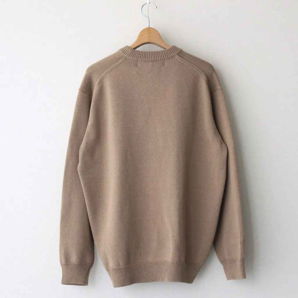 COMME des GARCONS  |Crew Neck Pullovers Unisex Street Style Long Sleeves