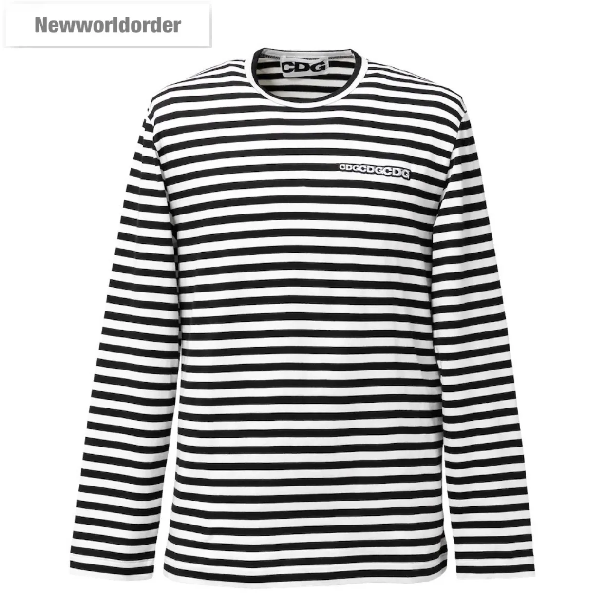 COMME des GARCONS  |Stripes Unisex Street Style Long Sleeves Long Sleeve T-shirt