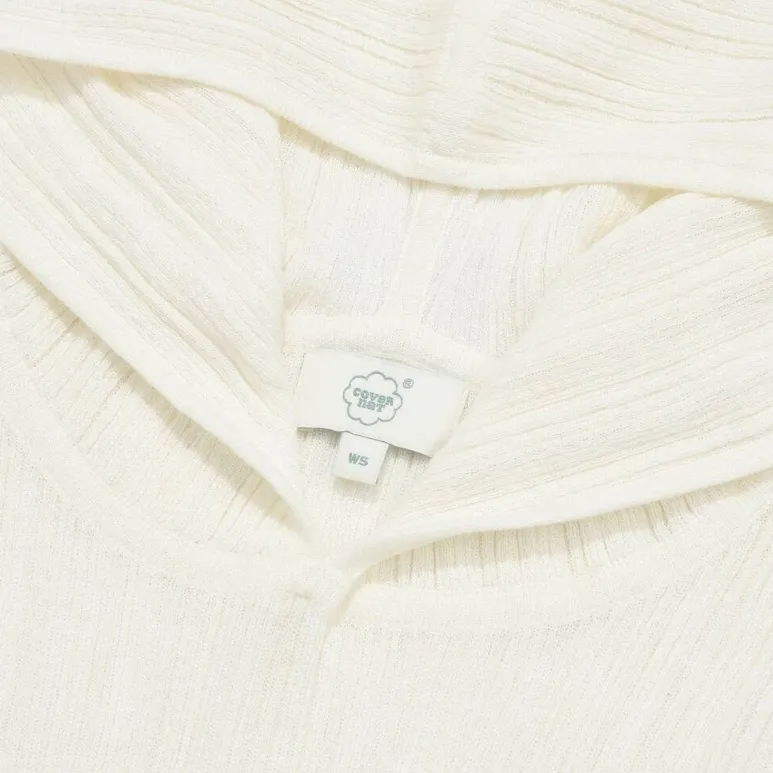 COVERNAT  |Linen Street Style Long Sleeves Plain Logo