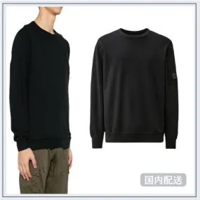 C.P. Company  |Pullovers Unisex Street Style Long Sleeves Plain Cotton