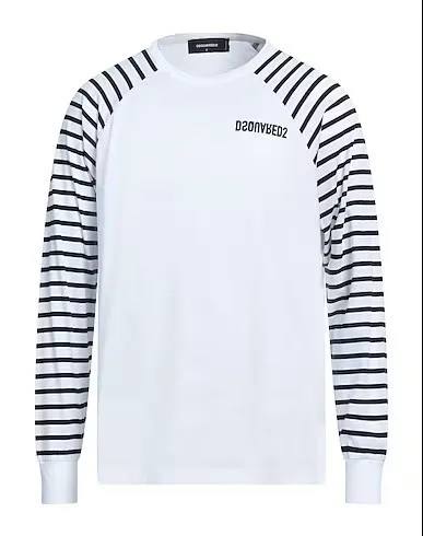 D SQUARED2  |Crew Neck Unisex Street Style Long Sleeves Cotton