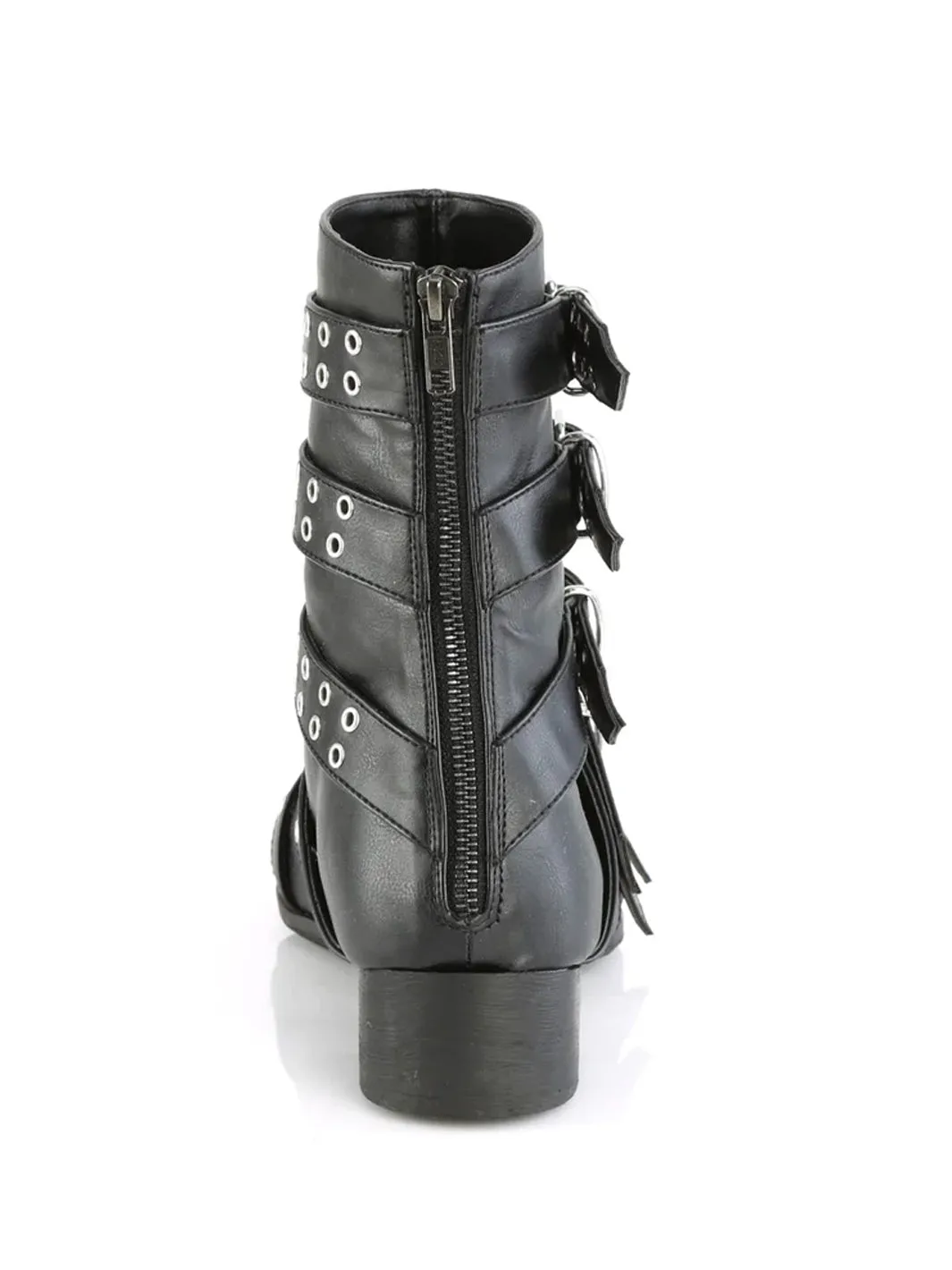 DEMONIA WARLOCK-70 - BLACK VEGAN LEATHER  PRE ORDER 