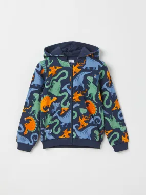 Dinosaur Print Kids Hoodie