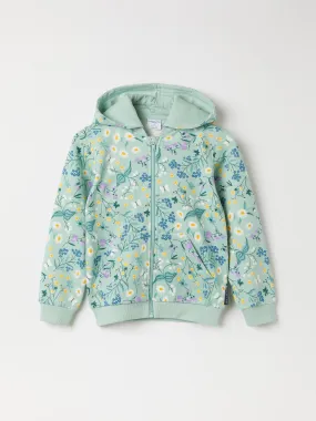 Ditsy Floral Print Kids Hoodie