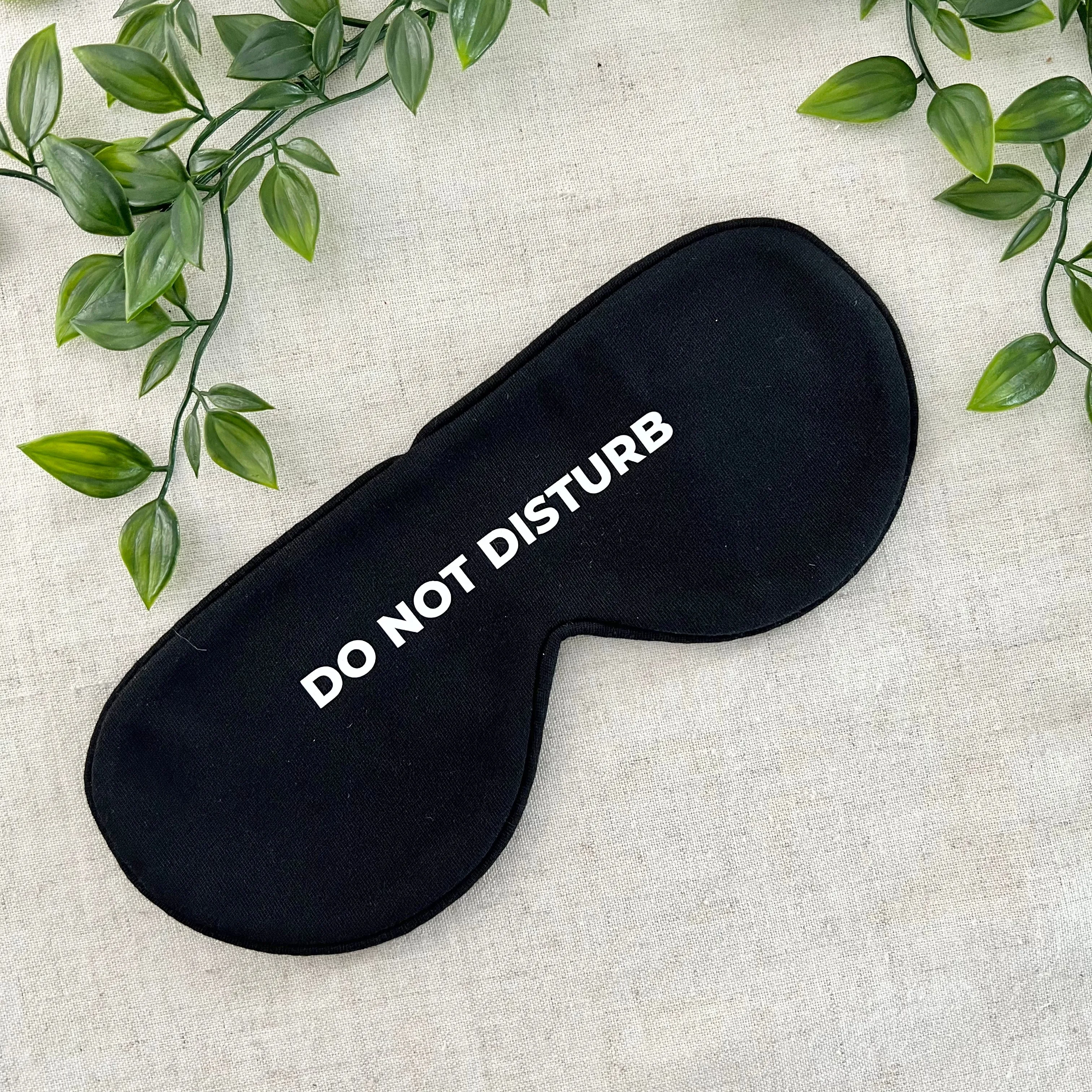 Do Not Disturb Eye Mask - Black