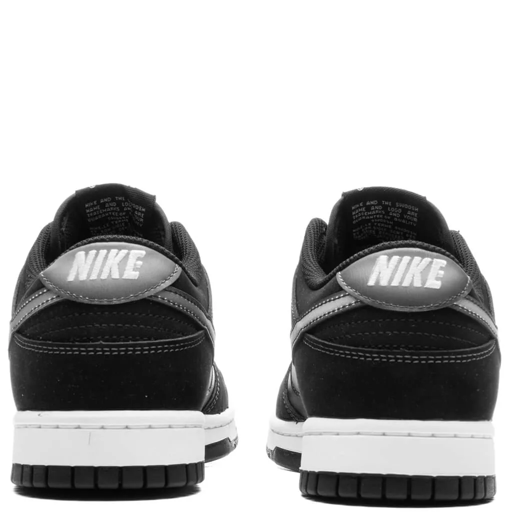 Dunk Low Retro Airbursh Swoosh - Black/White/Anthracite