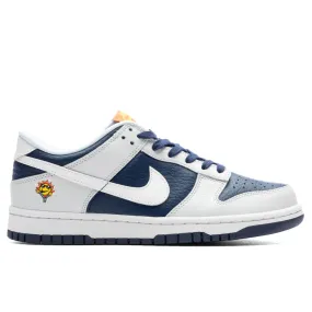 Dunk Low UV Reactive (GS) - Photon Dust/White/Midnight Navy